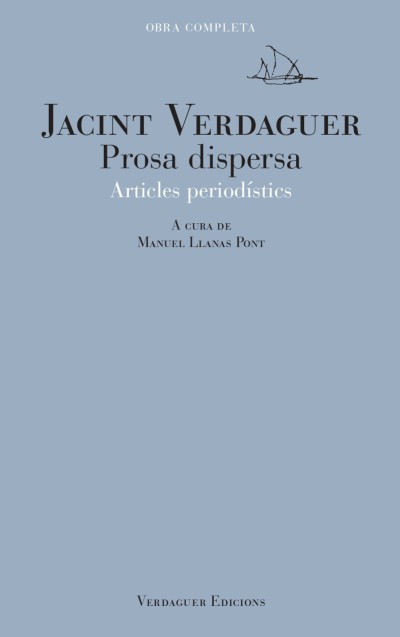 Prosa dispersa. Articles periodístics